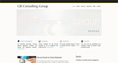 Desktop Screenshot of grconsultinggroup.com